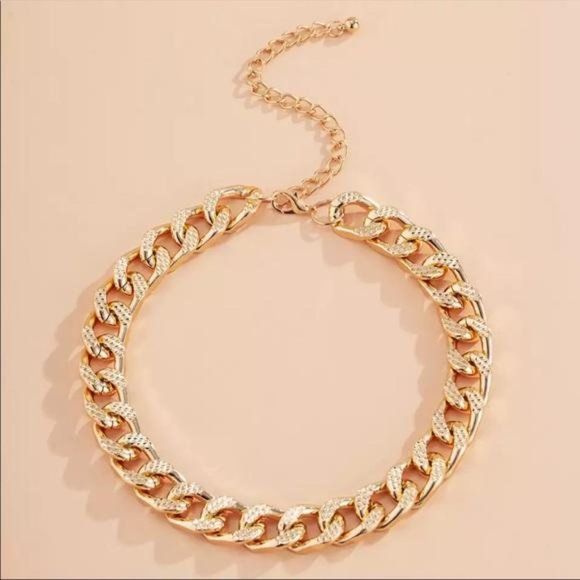 NEW 18K GOLD CUBAN CHAIN NECKLACE - Picture 2 of 6